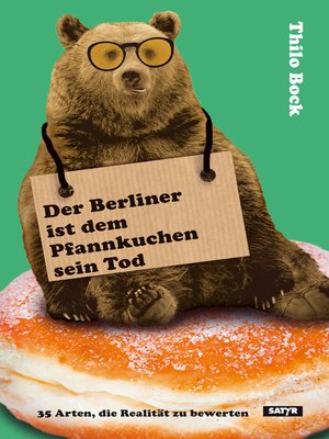 cover image of Der Berliner ist dem Pfannkuchen sein Tod